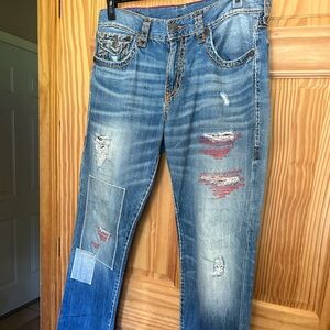 Men’s 34 True Religion Ricky Relaxed Straight